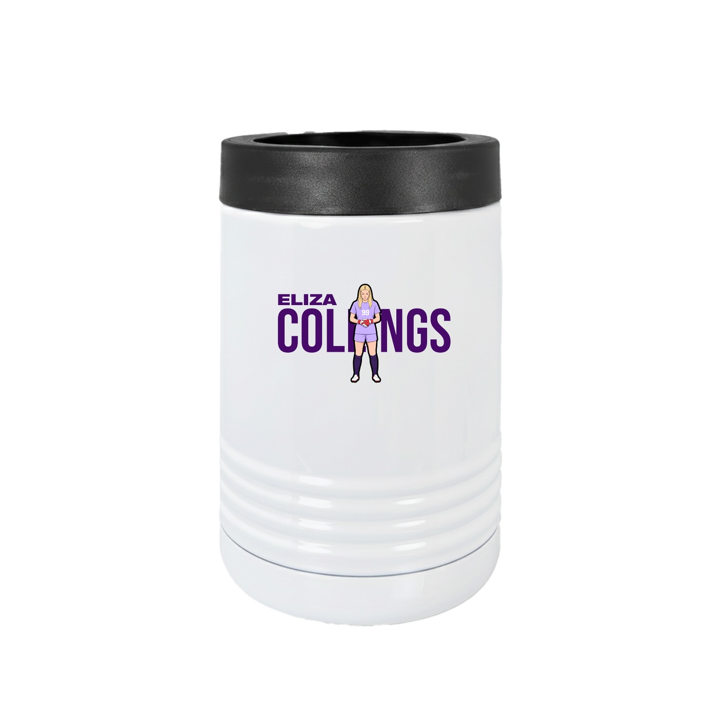 Beverage Holder — Player Name in White
