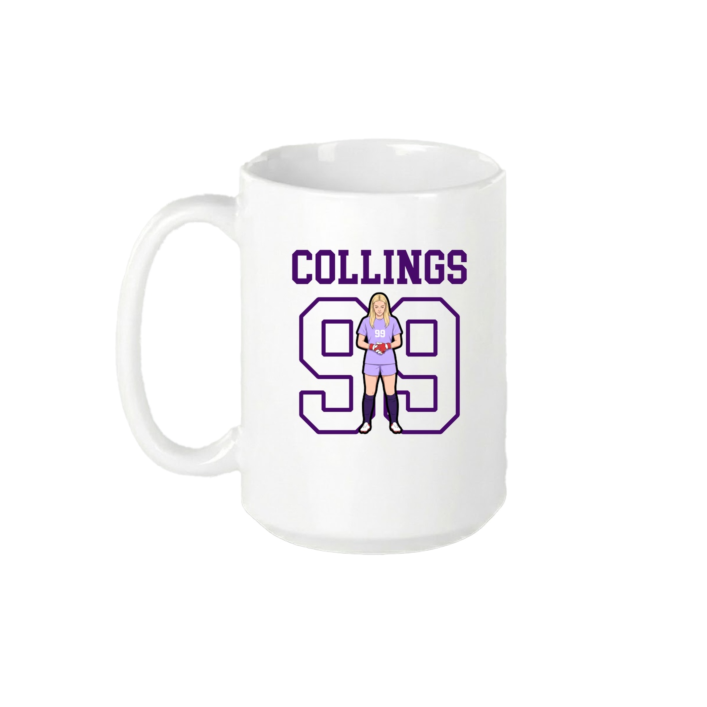 15oz Coffee Mug — Shirsey in White
