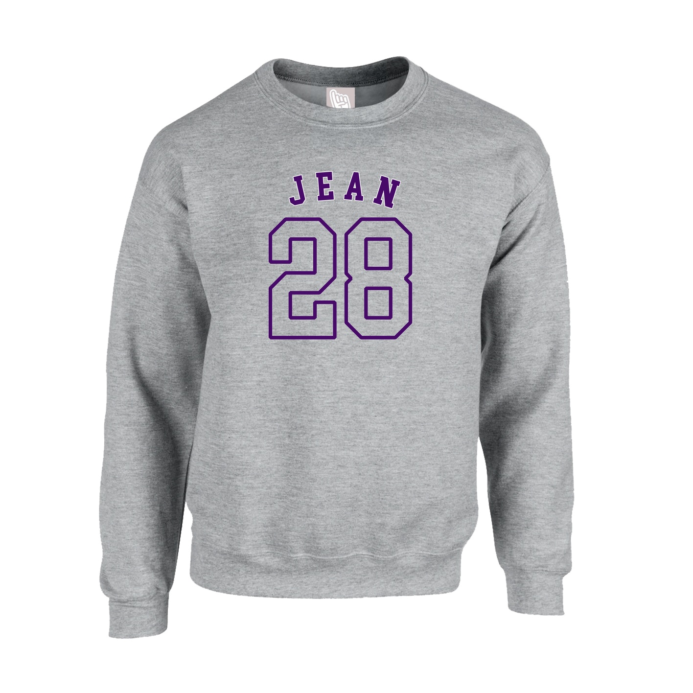 Fleece Crew — Shirsey Arch in Grey