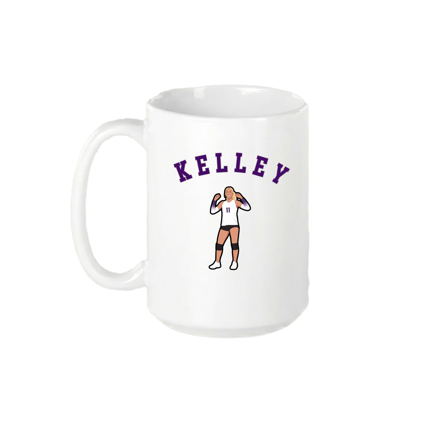 15oz Coffee Mug — Shirsey Arch in White
