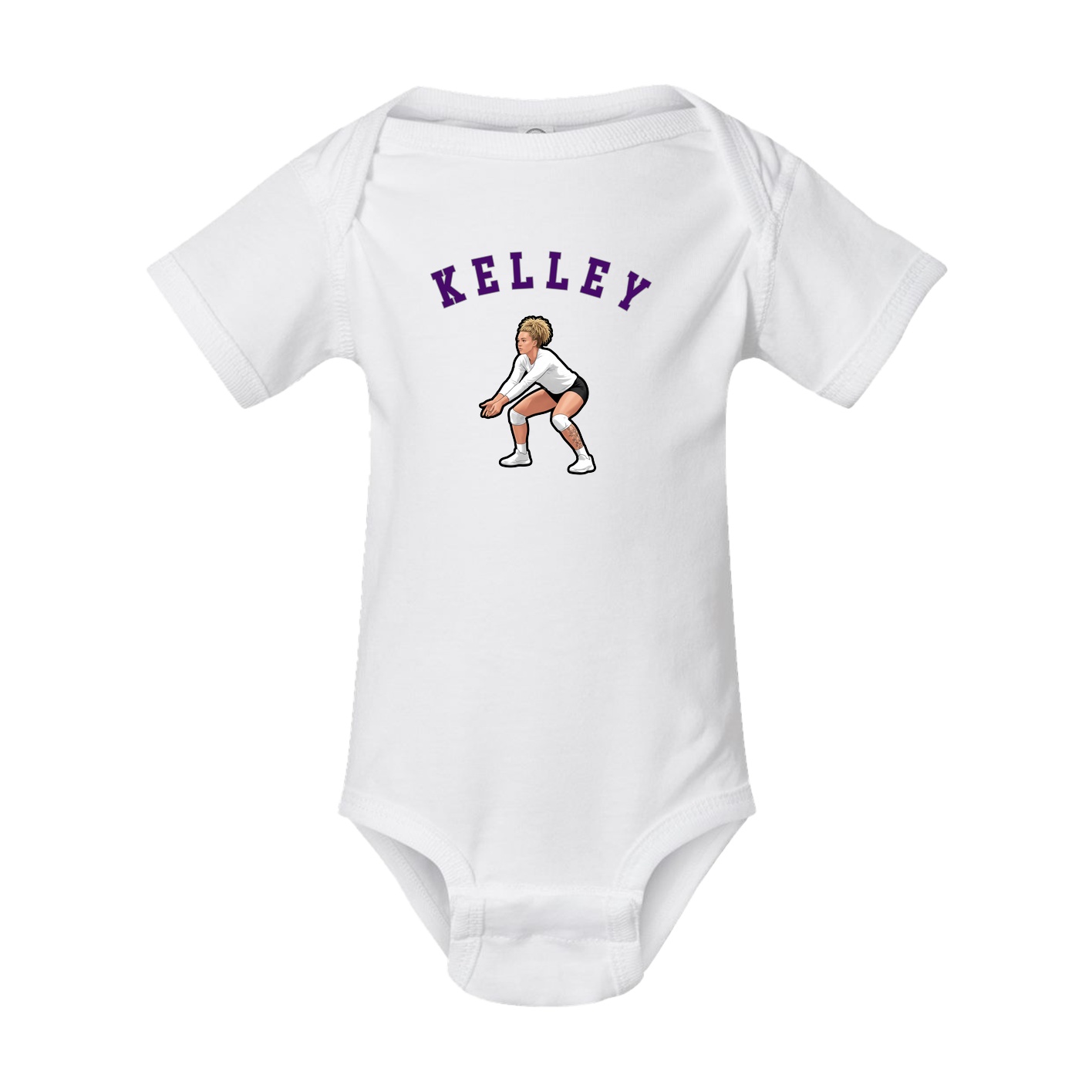 Baby Onesie — Shirsey Arch in White