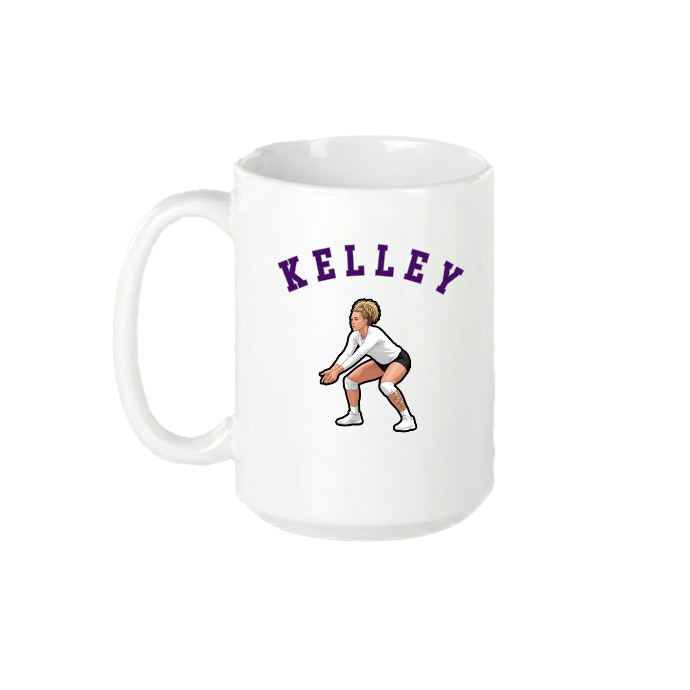 15oz Coffee Mug — Shirsey Arch in White
