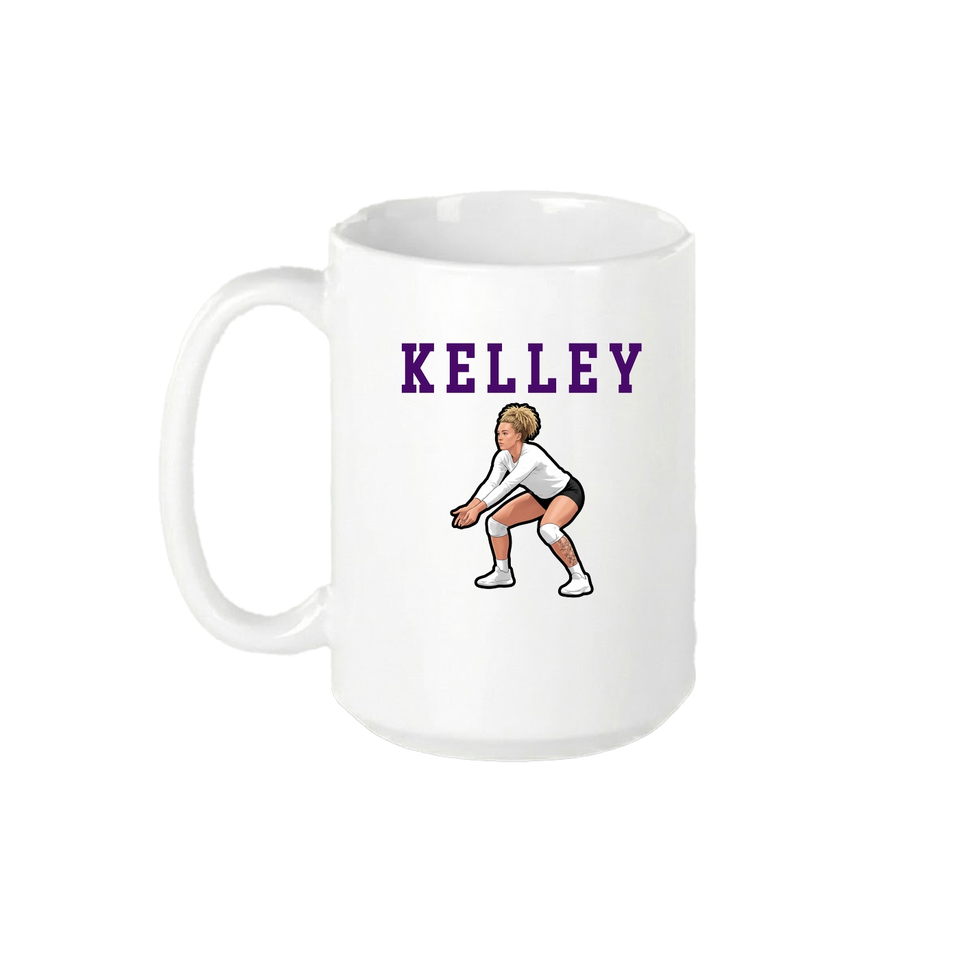 15oz Coffee Mug — Shirsey in White