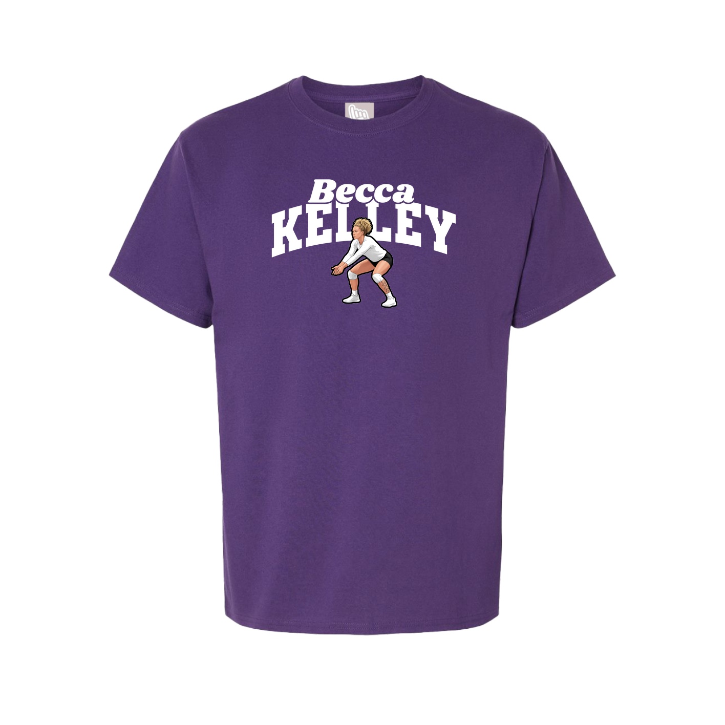 Youth Tee — Signature Arch in Purple