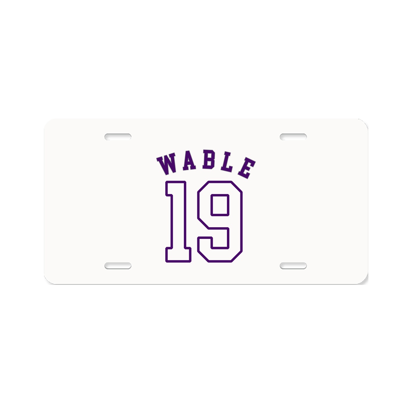 License Plate — Shirsey Arch in Classic