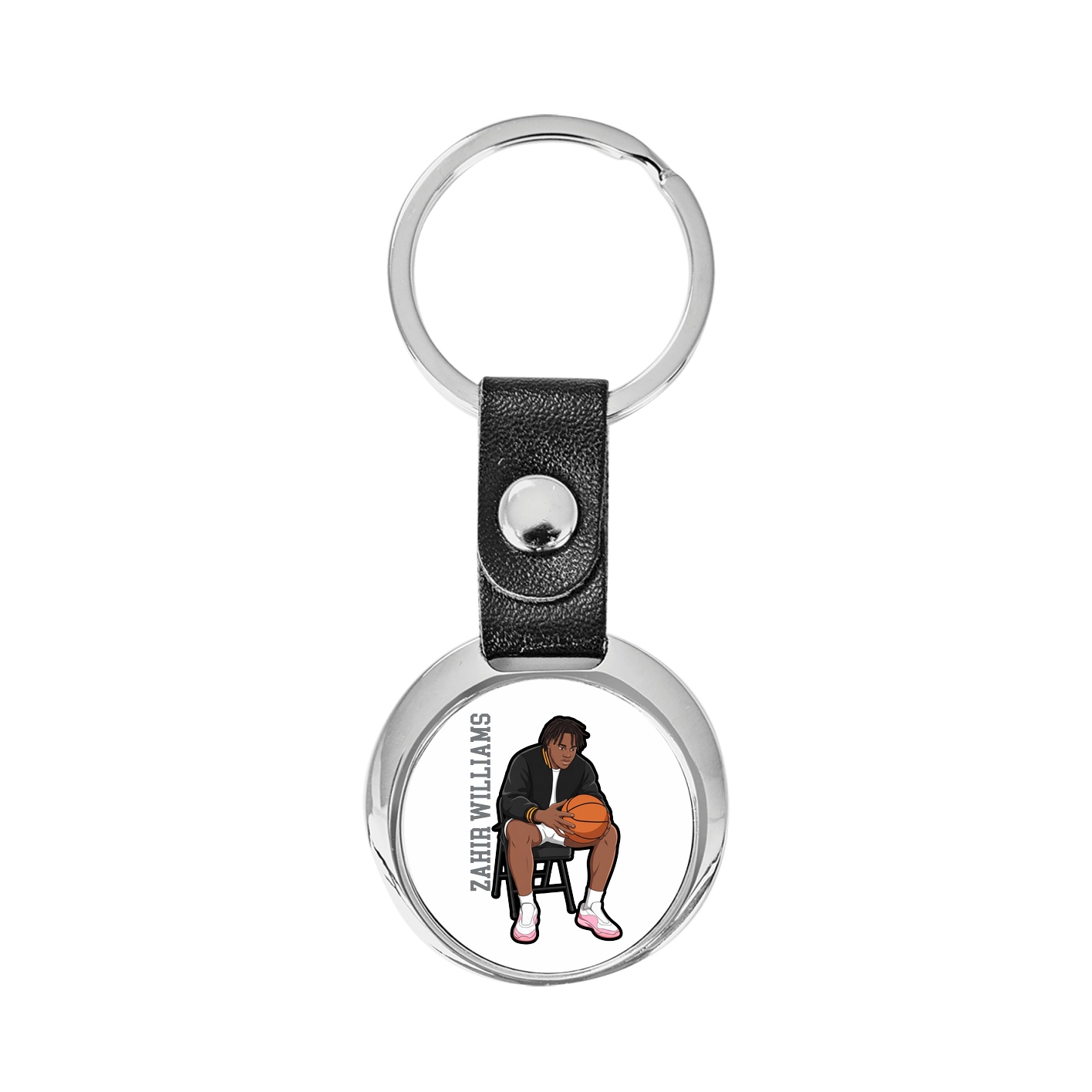 Key Chain — Name Vertical in Classic