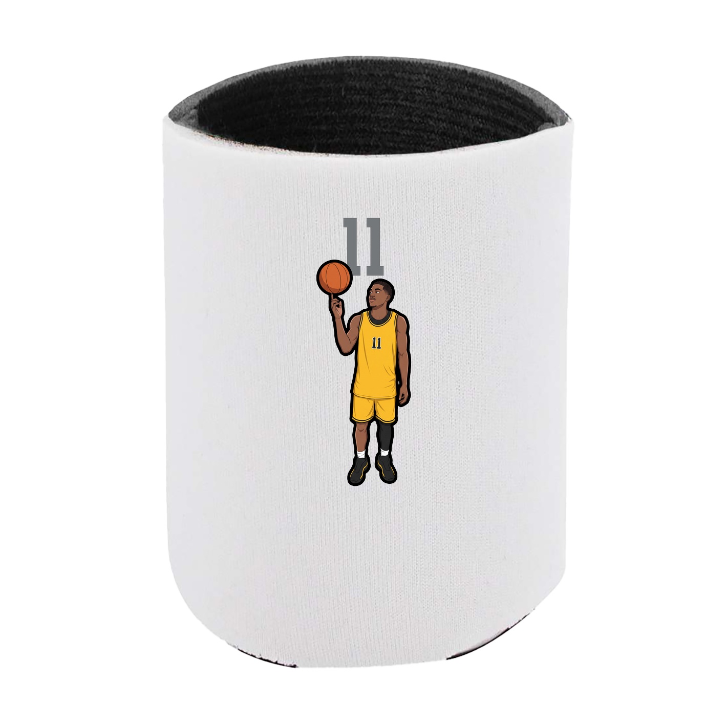 Can Holder — Number Top in White