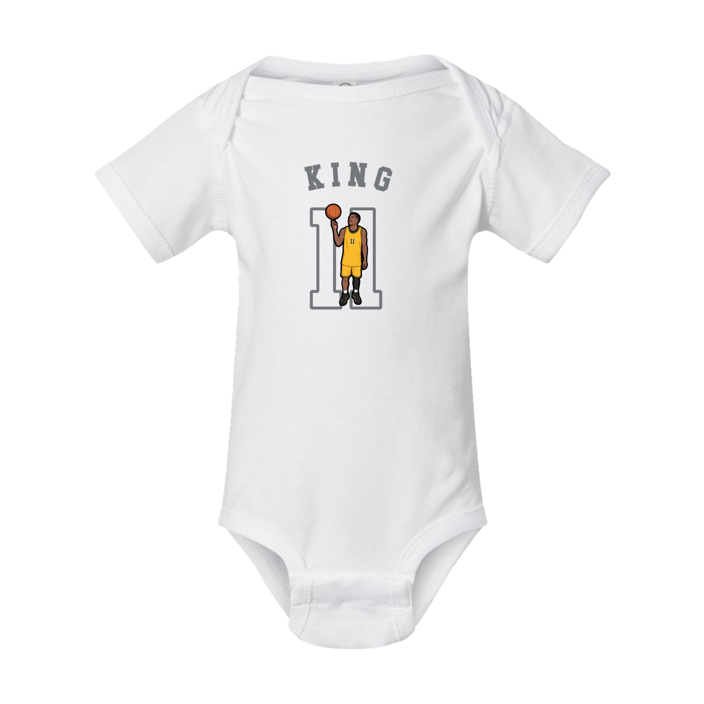 Baby Onesie — Shirsey Arch in White