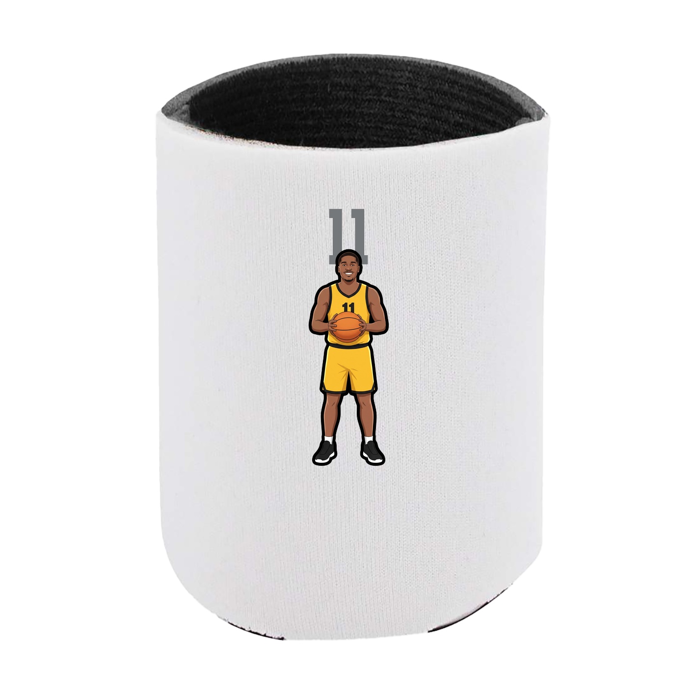 Can Holder — Number Top in White