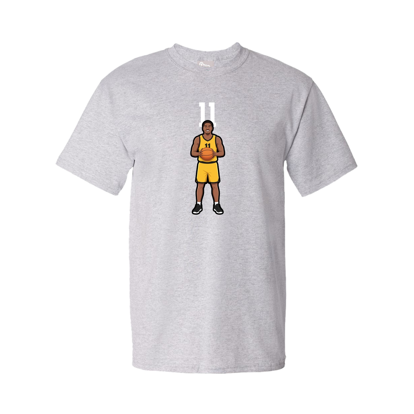 Tee — Number Top in Grey