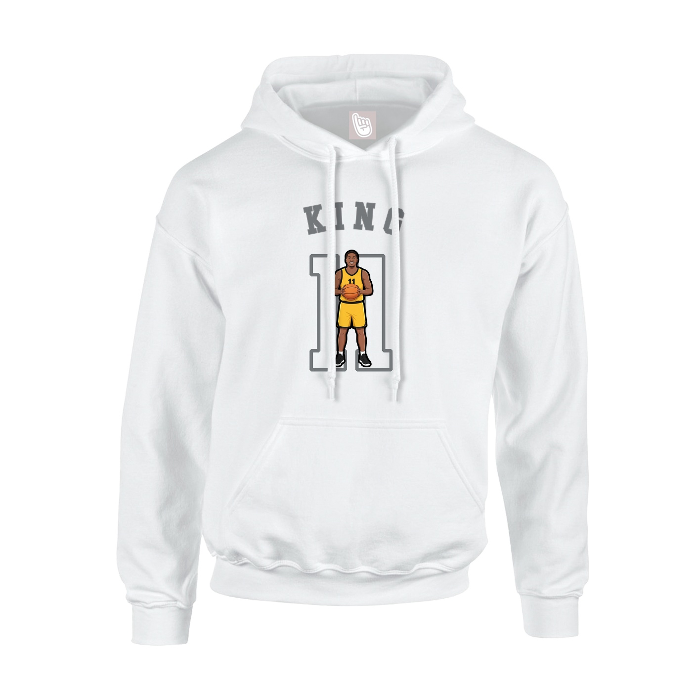 Hoodie — Shirsey Arch in White