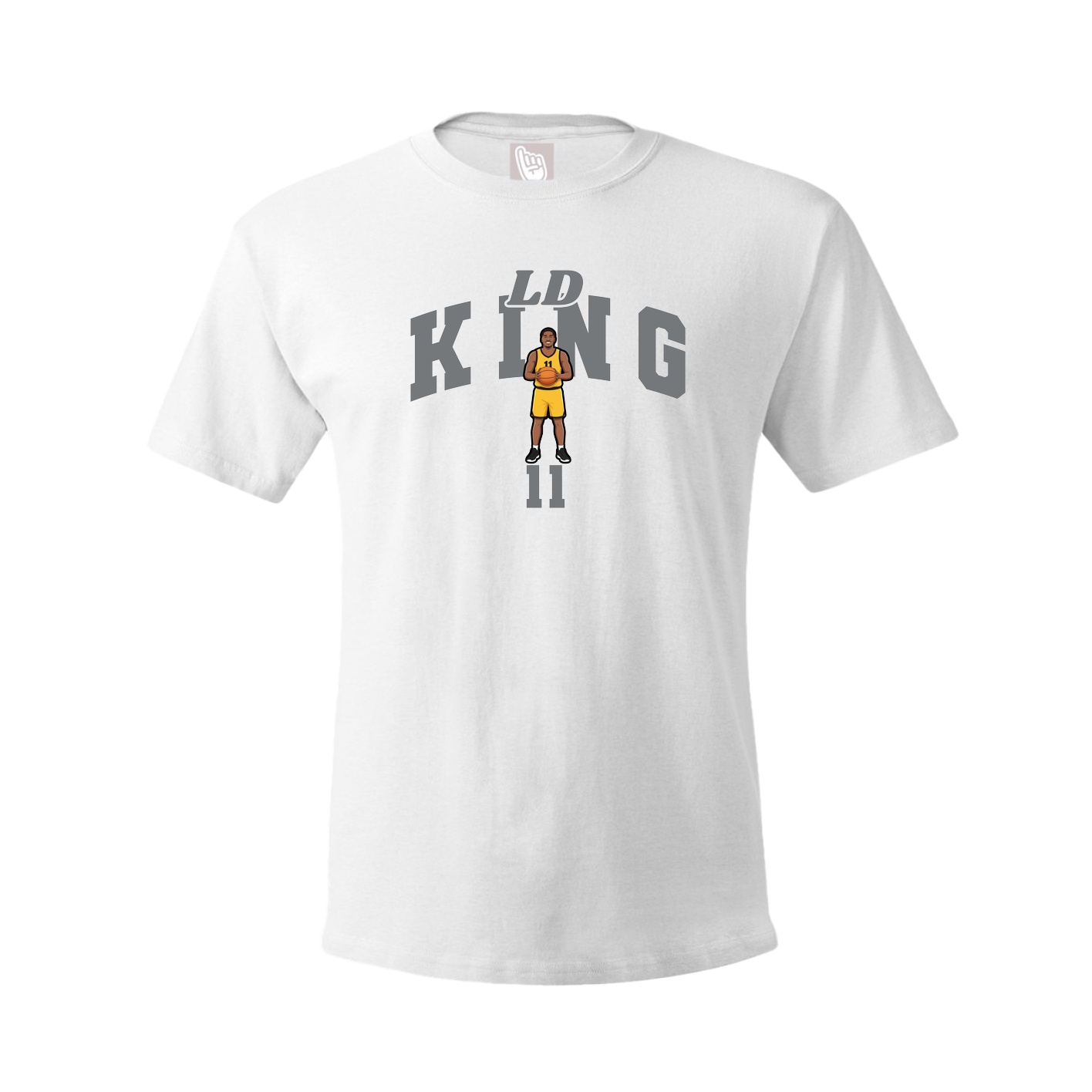 Youth Tee — Signature Arch in White