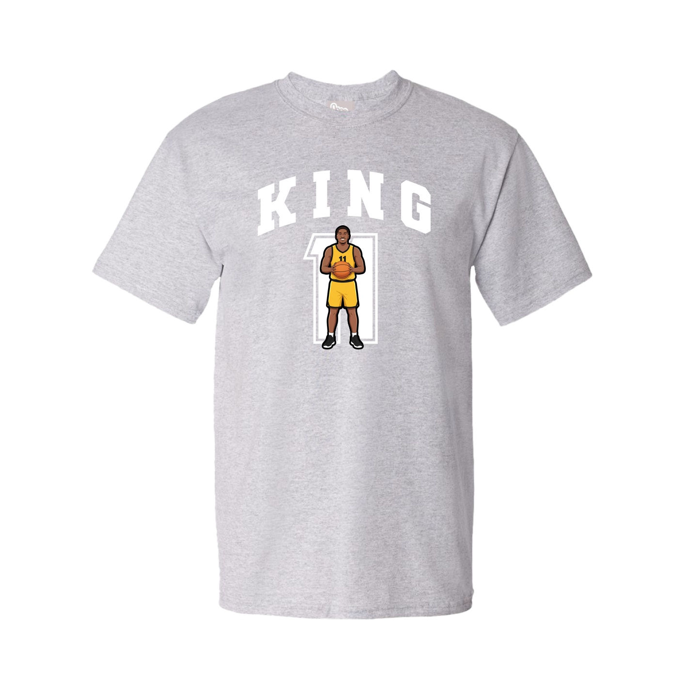 Youth Tee — Number in Grey