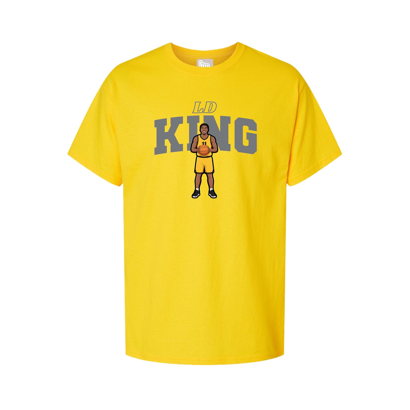 Tee — Name Arch in Gold