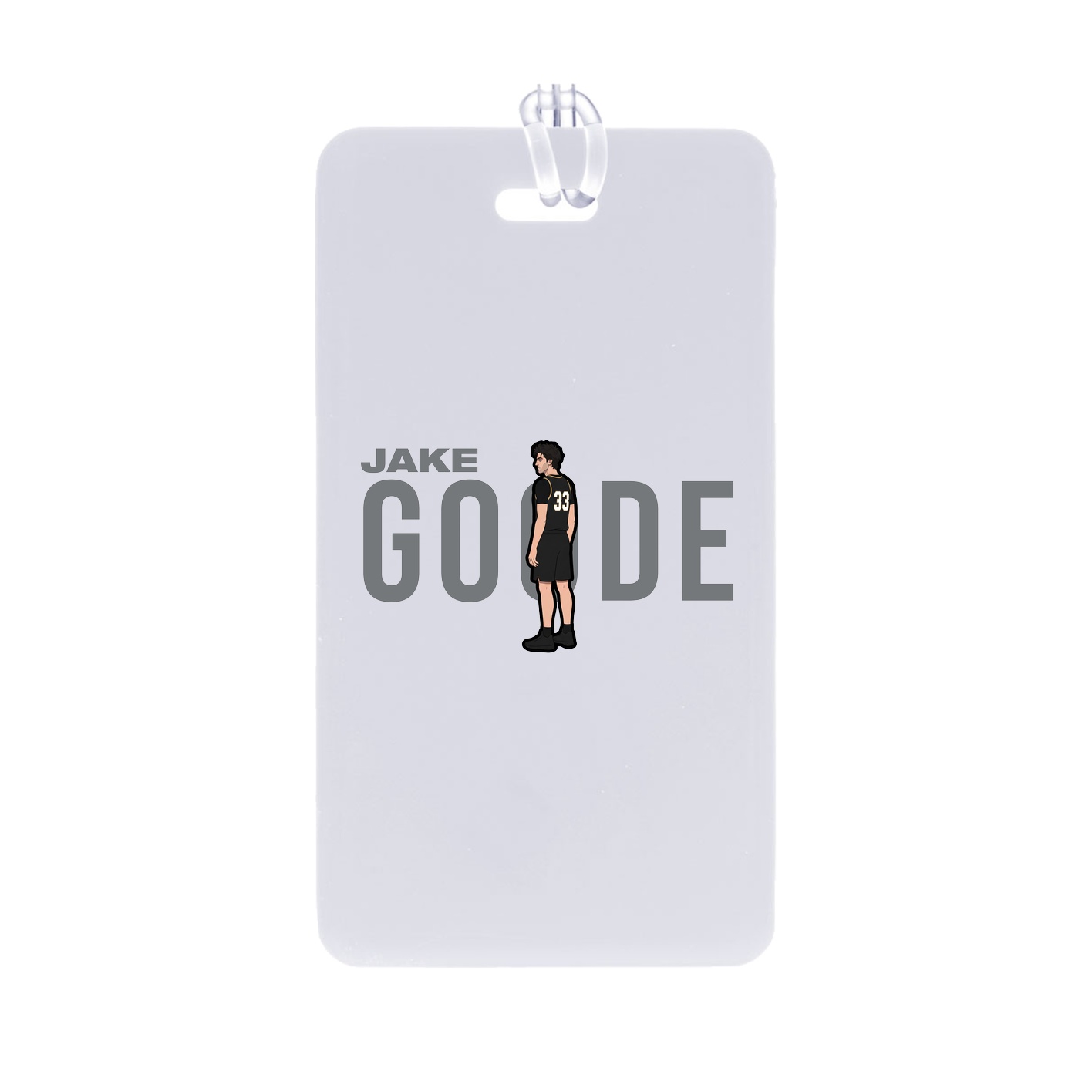 Bag Tag — Player Name in Classic