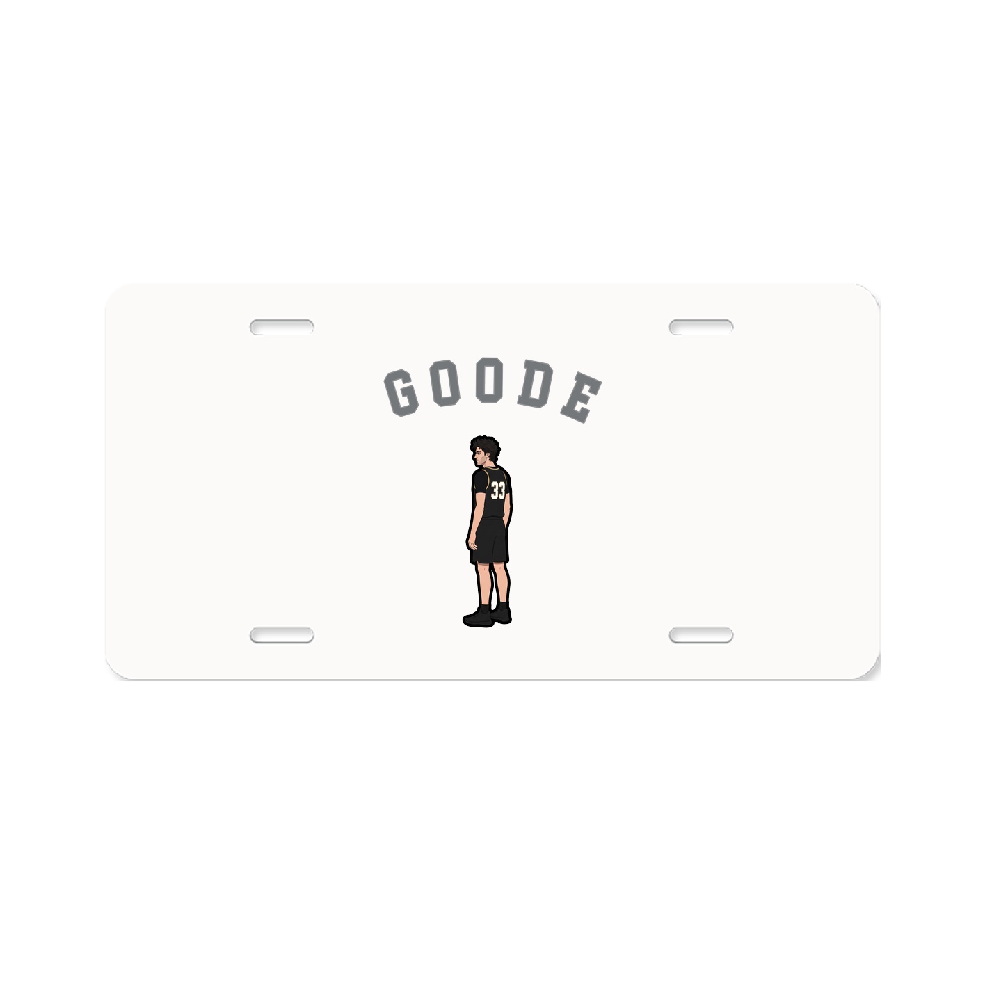 License Plate — Shirsey Arch in Classic