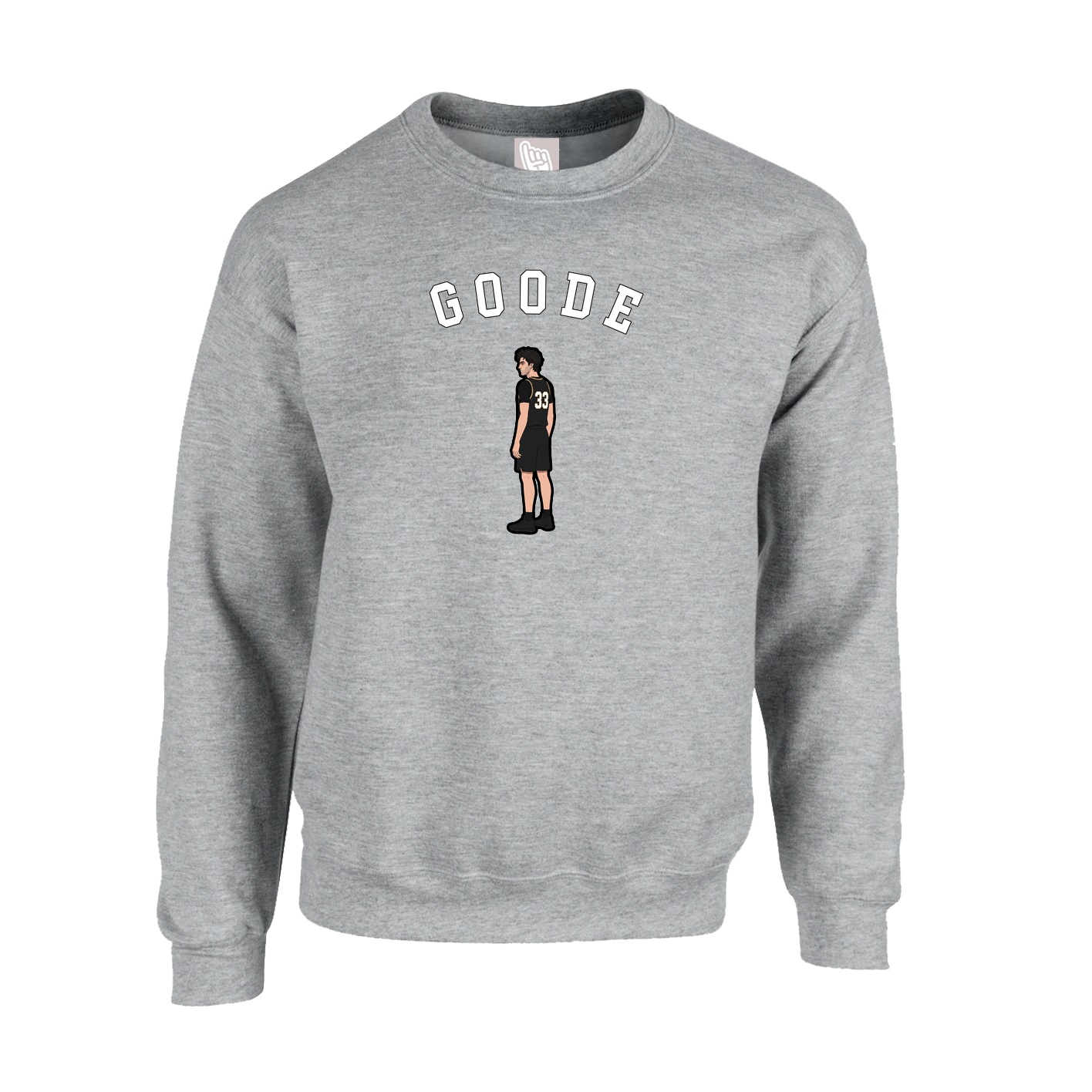 Fleece Crew — Shirsey Arch in Grey