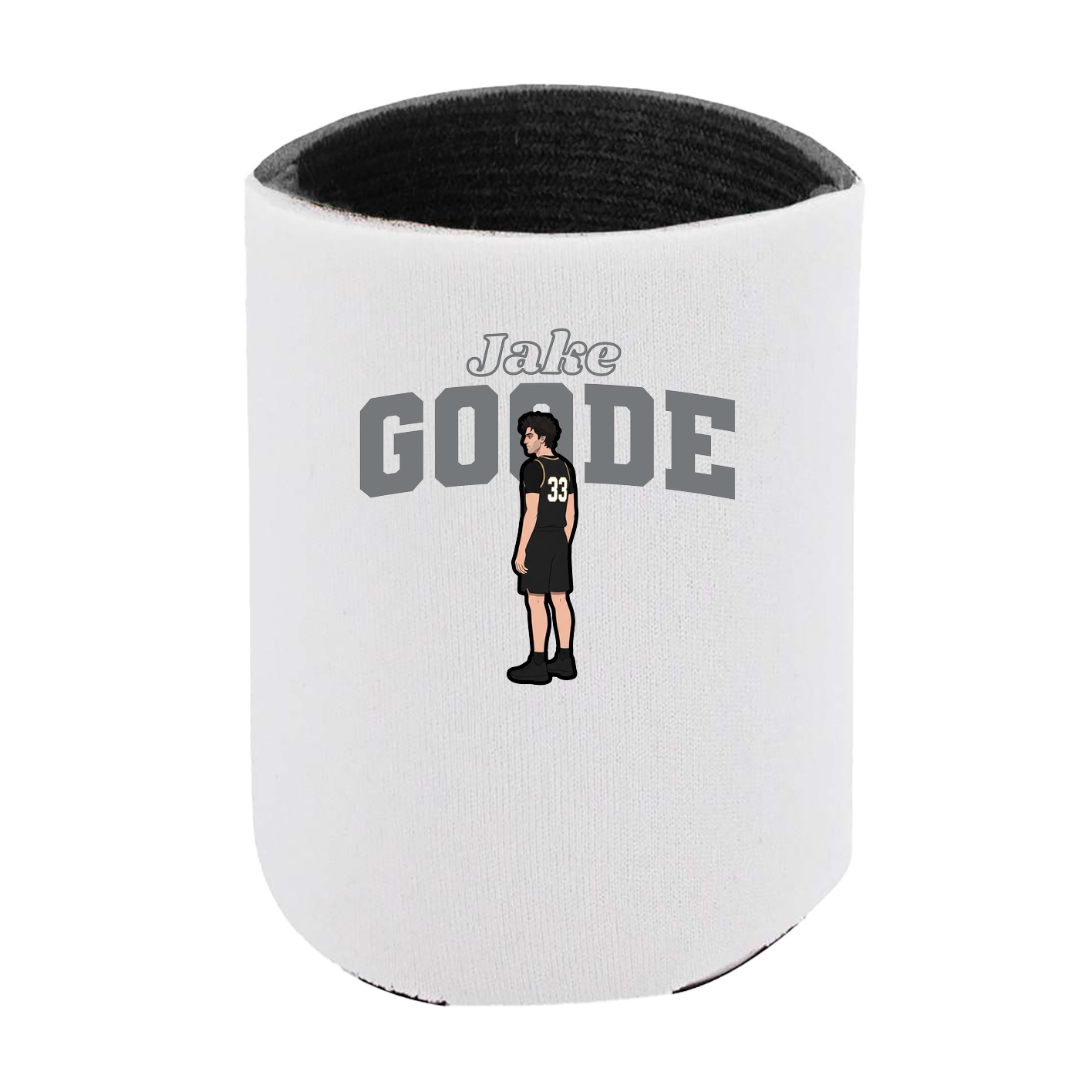 Can Holder — Name Arch in White