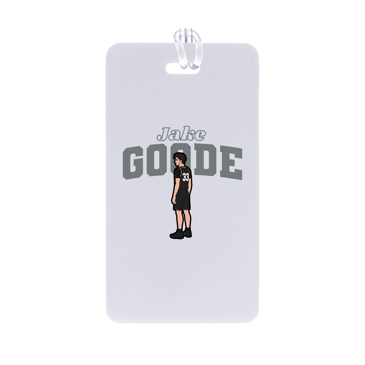 Bag Tag — Name Arch in Classic