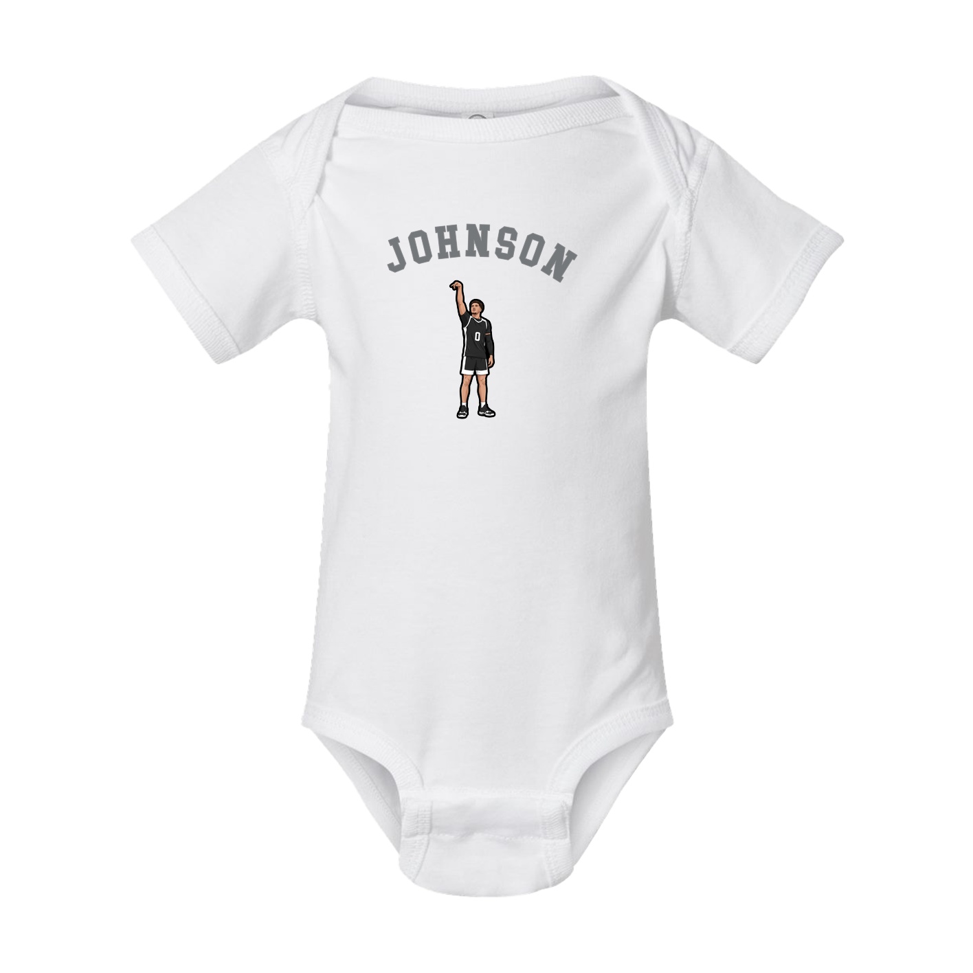 Baby Onesie — Shirsey Arch in White