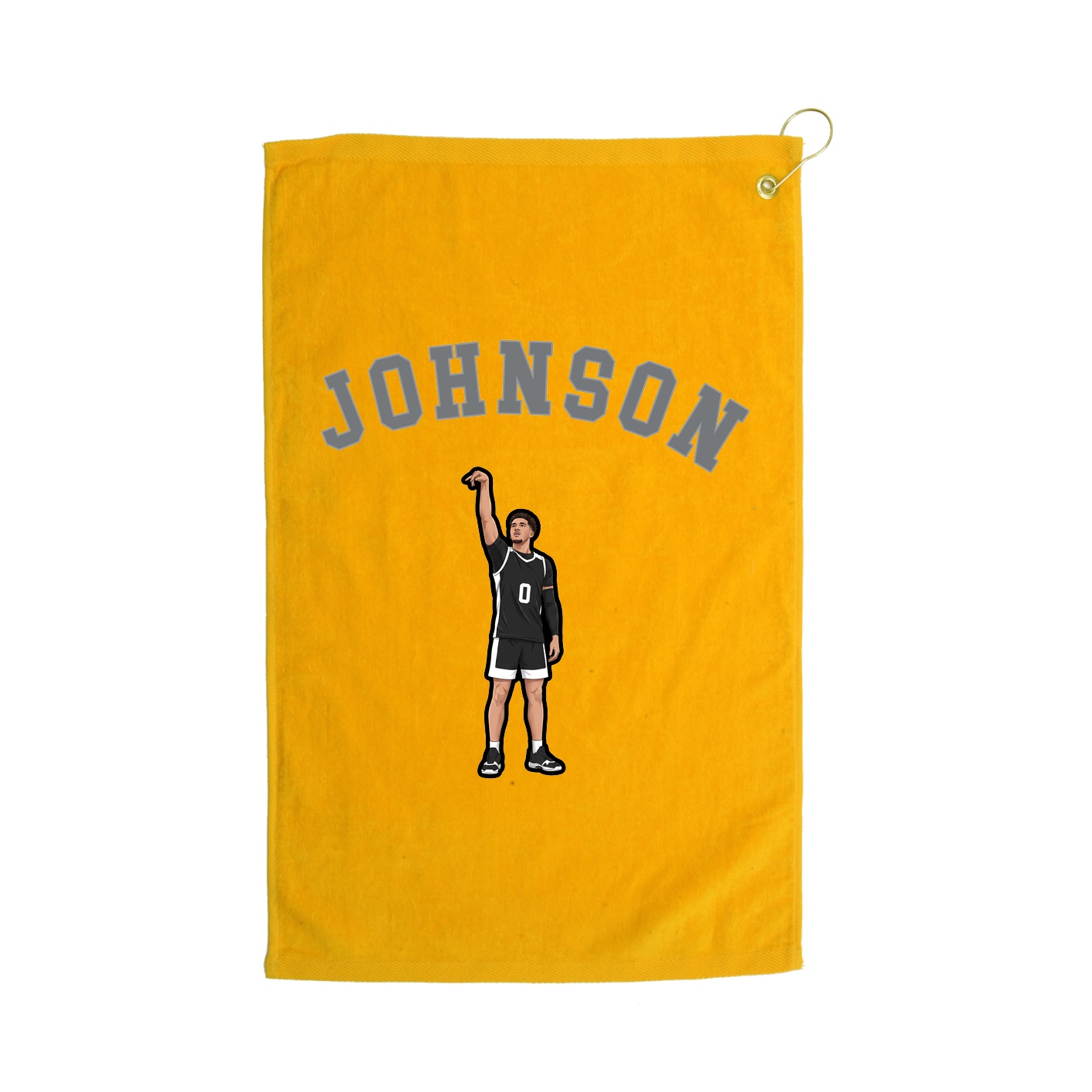 Golf Towel — Shirsey Arch in Gold