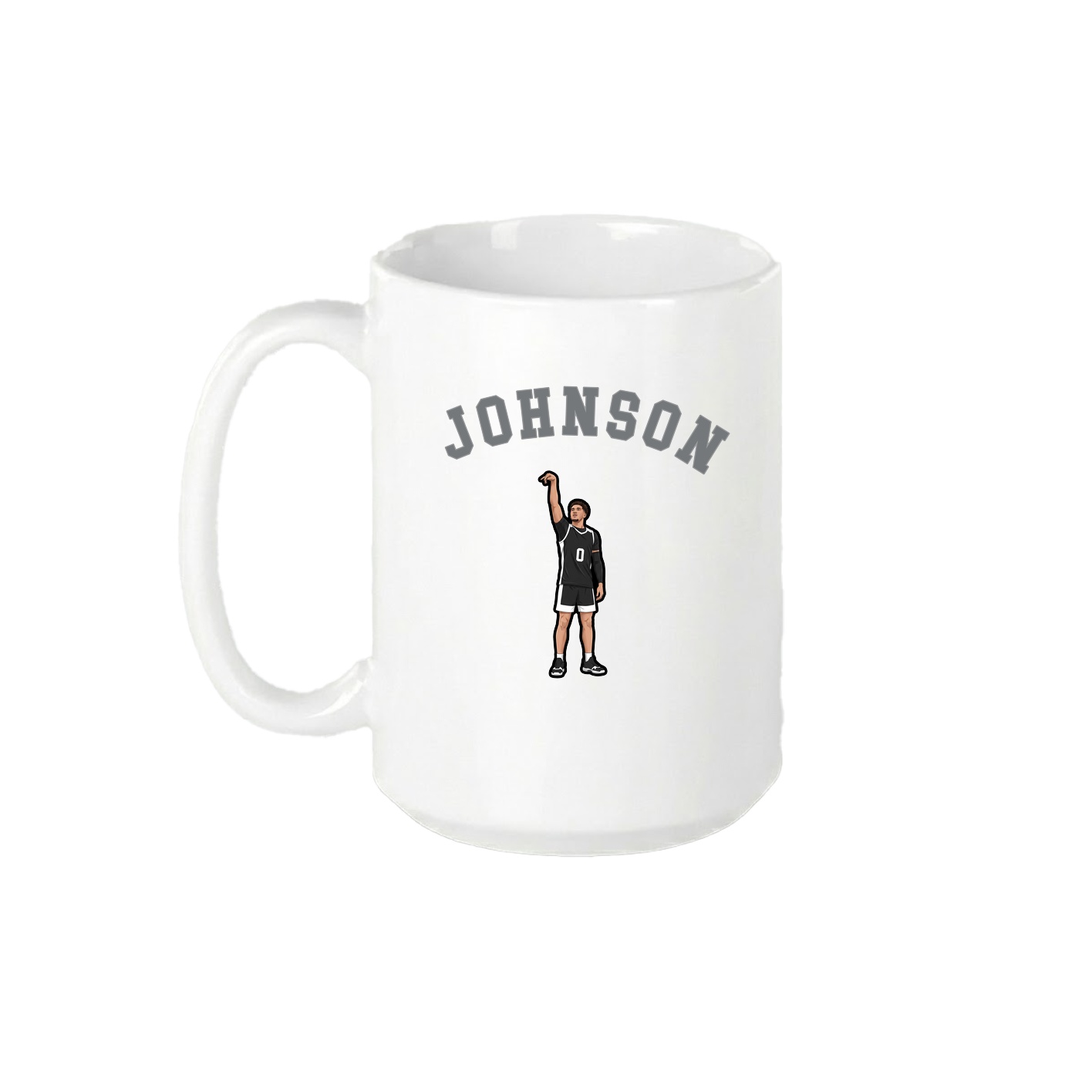 15oz Coffee Mug — Shirsey Arch in White