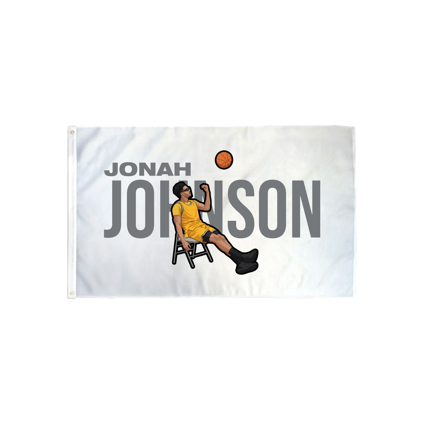 3x5 Flag — Player Name in Classic