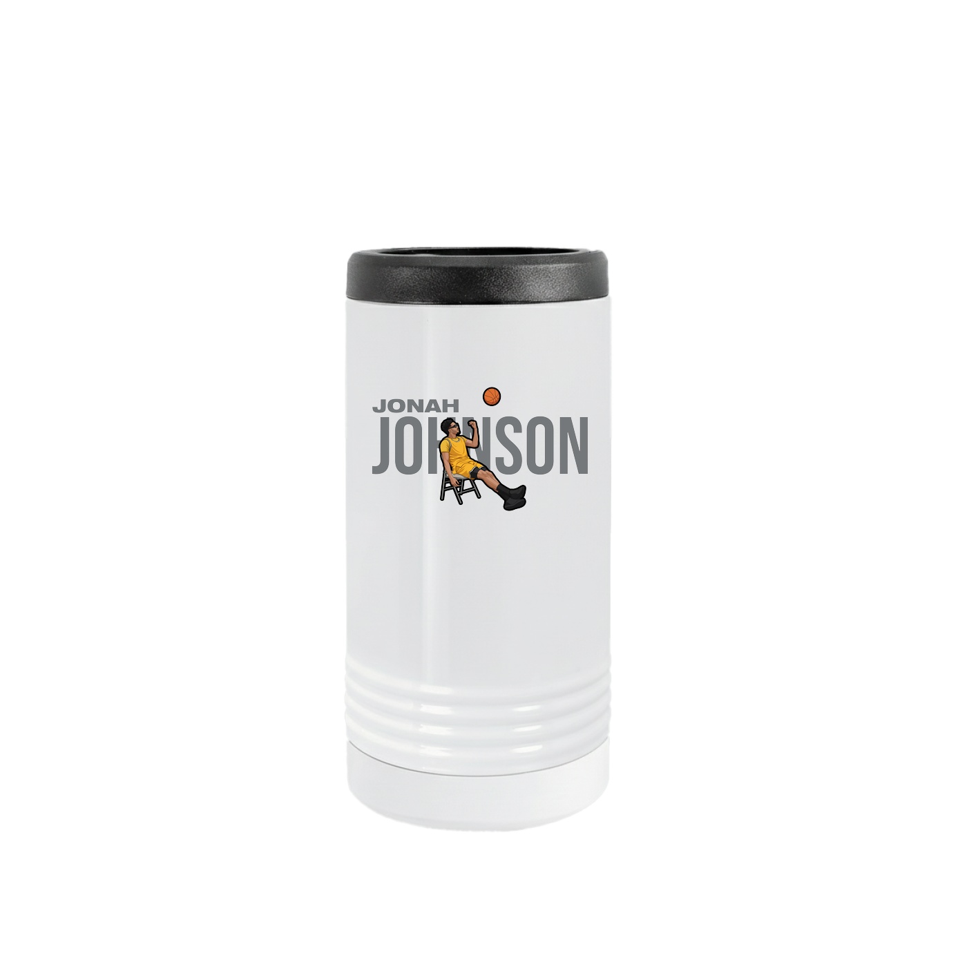 Slim Beverage Holder — Player Name in White