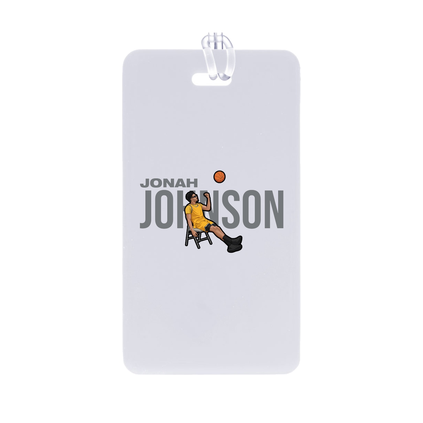 Bag Tag — Player Name in Classic