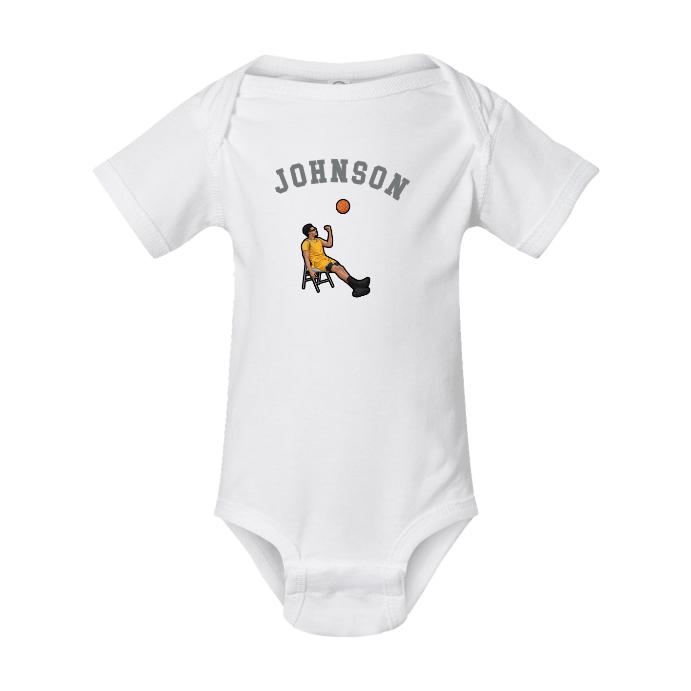 Baby Onesie — Shirsey Arch in White