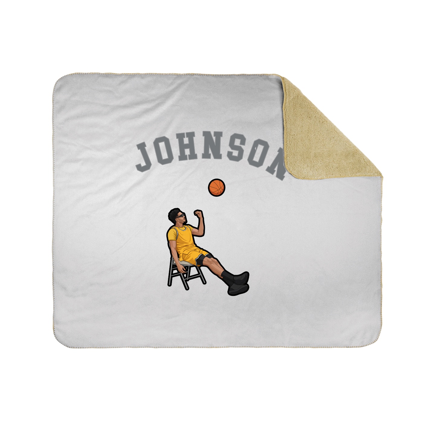 Throw Blanket — Shirsey Arch in White
