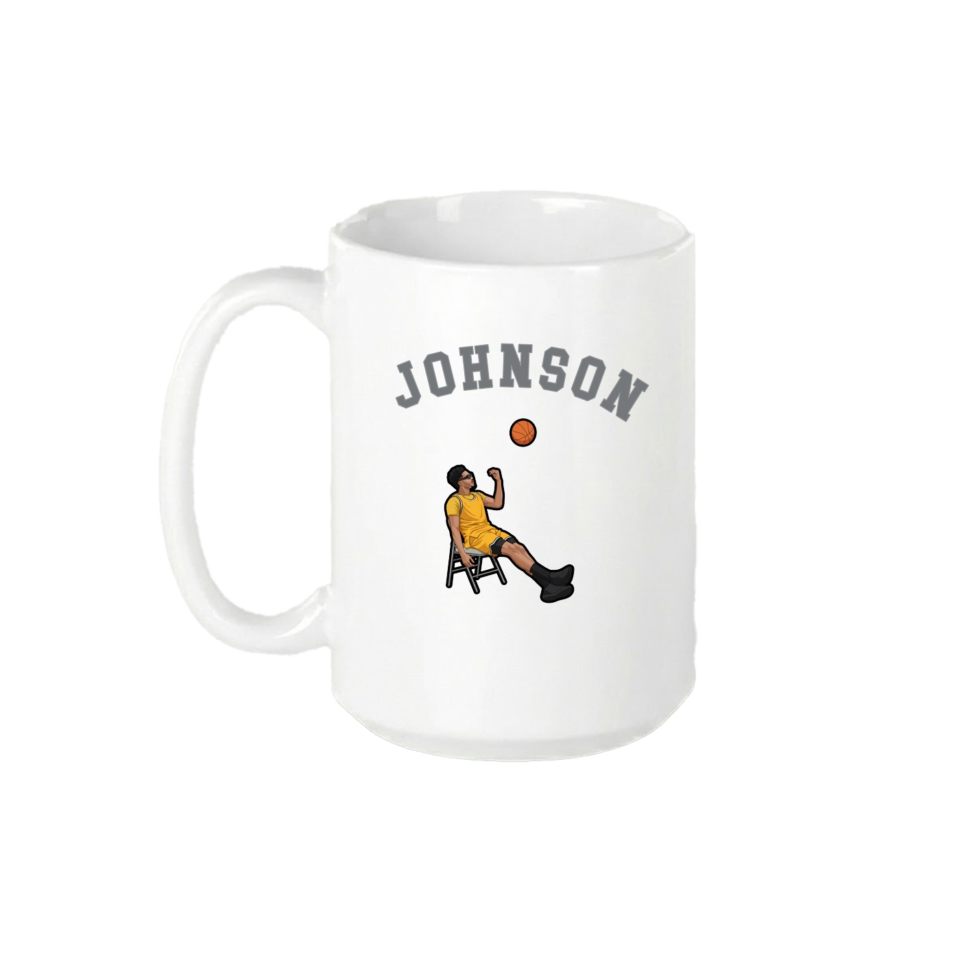 15oz Coffee Mug — Shirsey Arch in White