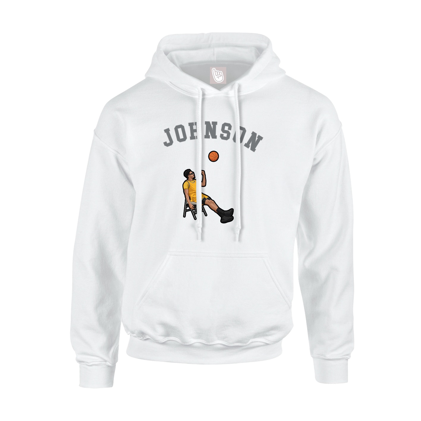 Youth Hoodie — Shirsey Arch in White