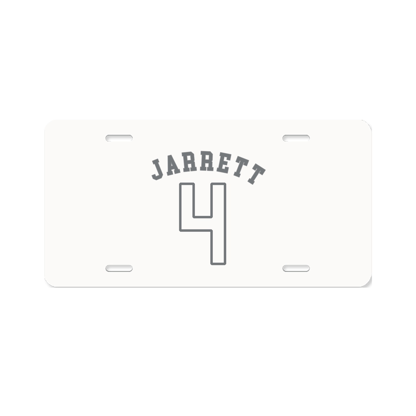License Plate — Shirsey Arch in Classic
