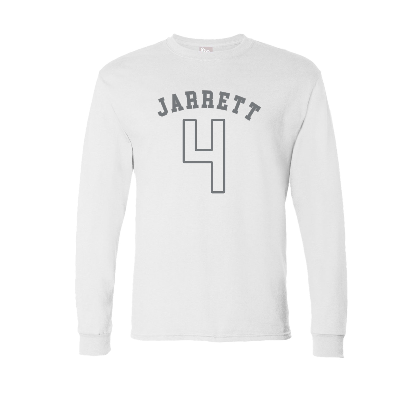 Long Sleeve Tee — Shirsey Arch in White