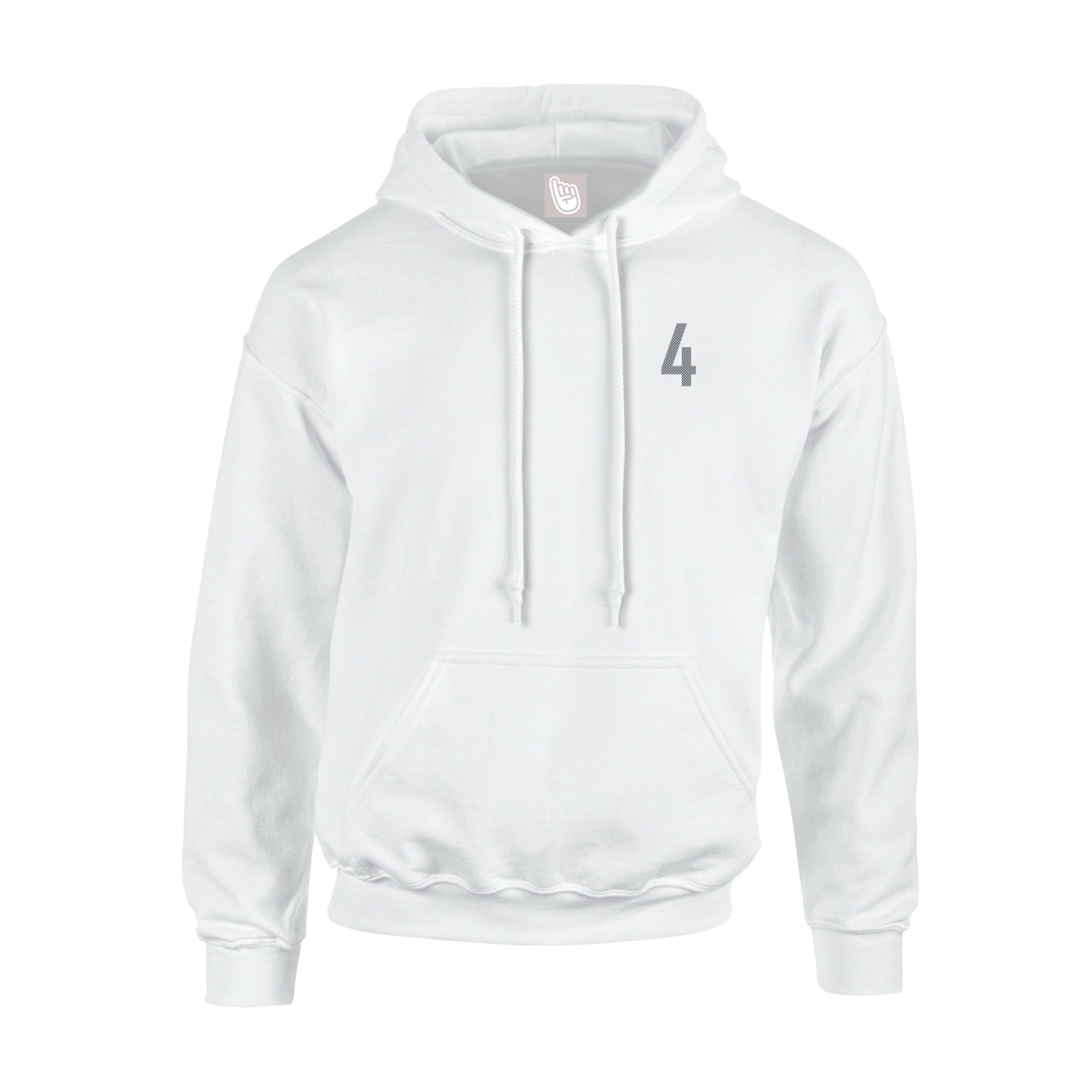 Hoodie — Front Shirsy in White