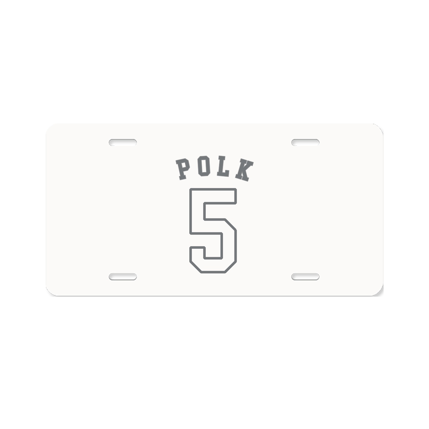 License Plate — Shirsey Arch in Classic