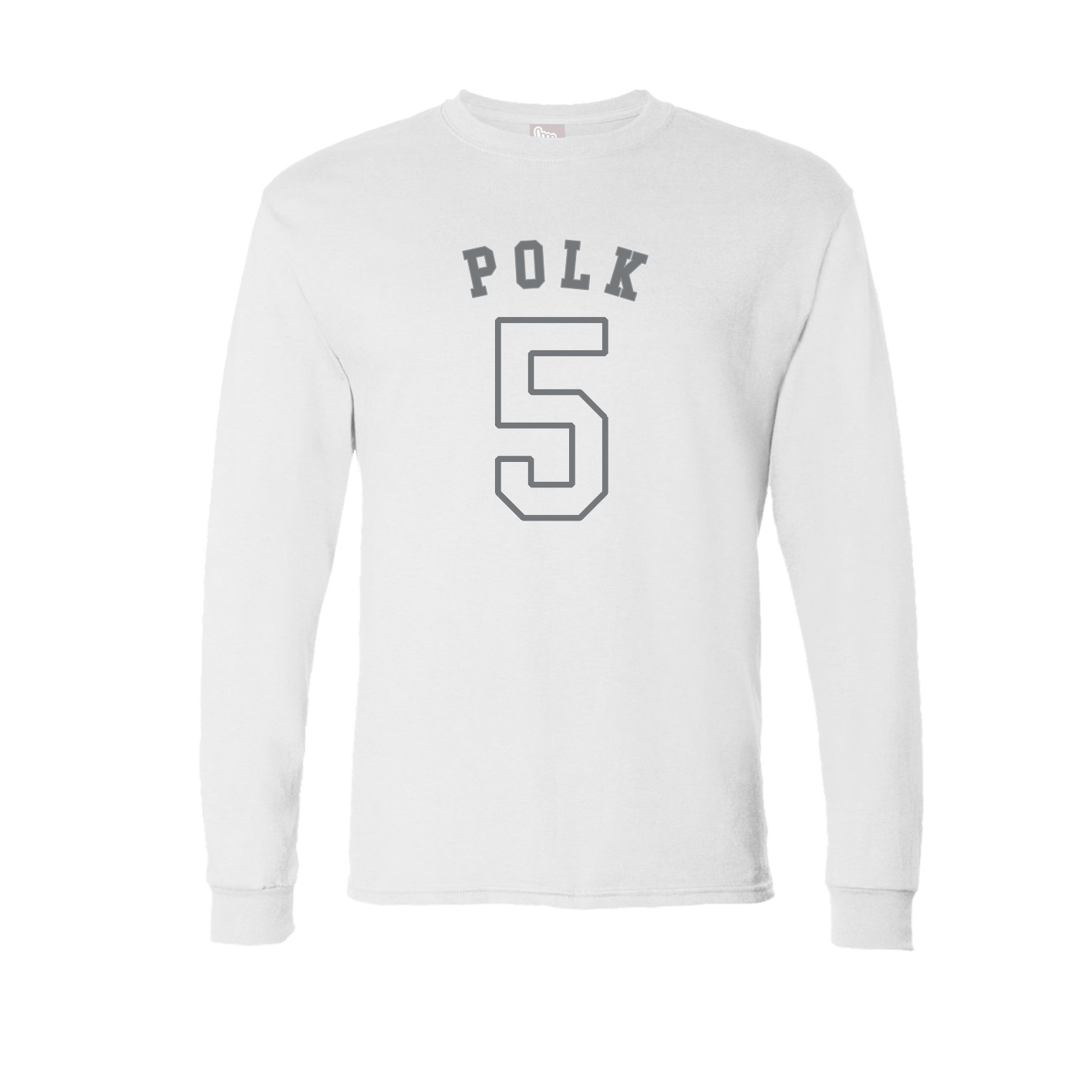 Long Sleeve Tee — Shirsey Arch in White