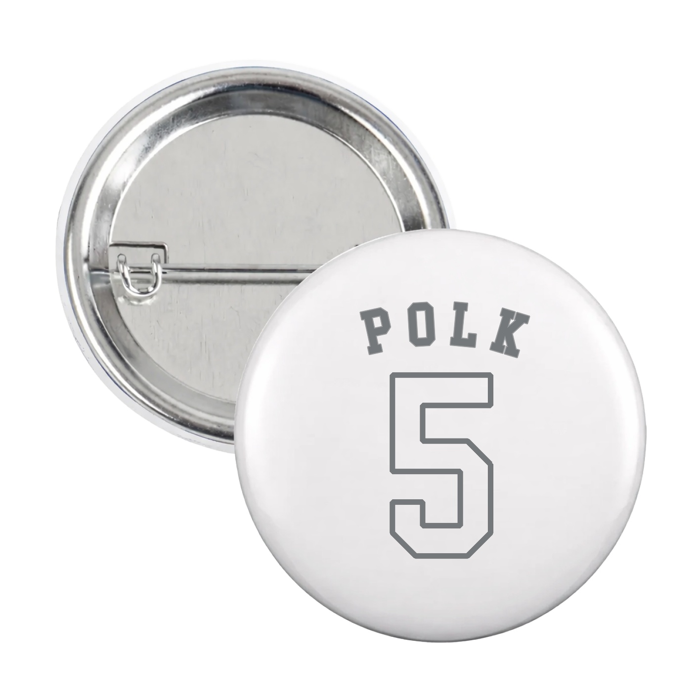 Game Day Button — Shirsey Arch in White