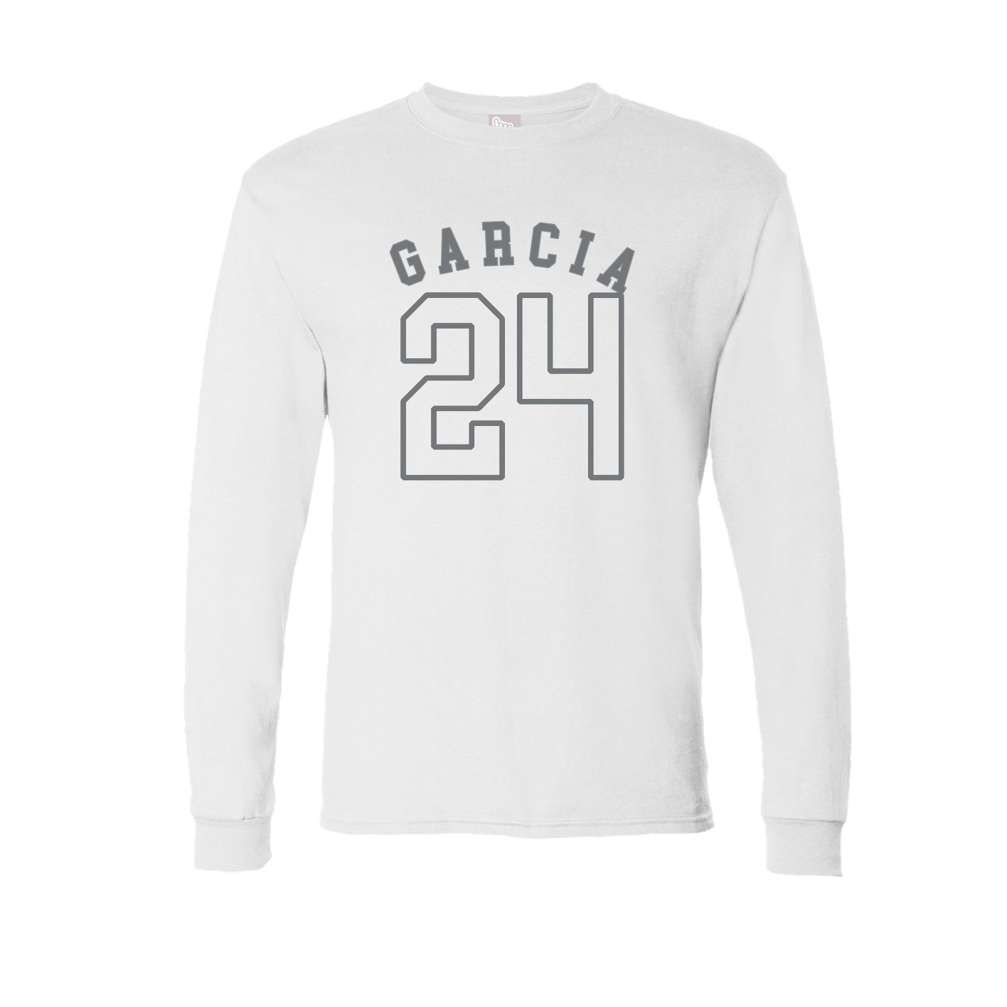 Long Sleeve Tee — Shirsey Arch in White
