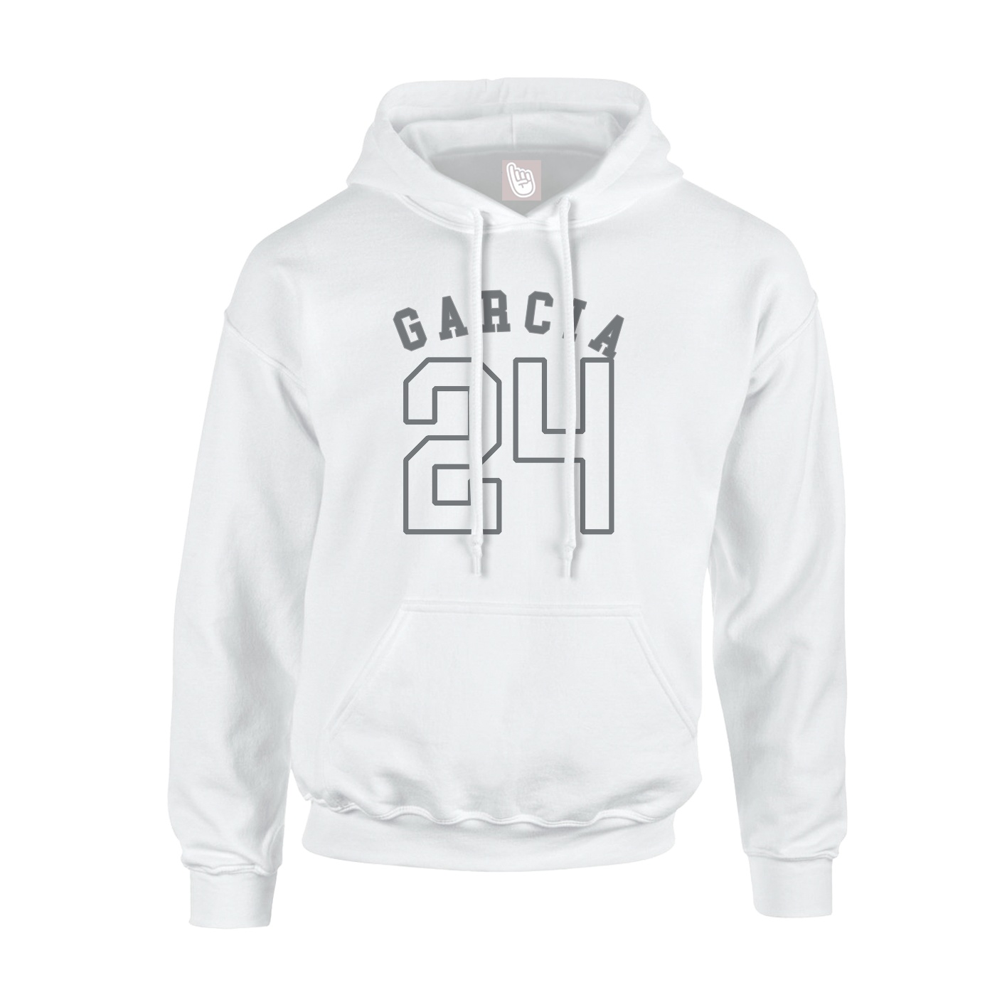 Hoodie — Shirsey Arch in White