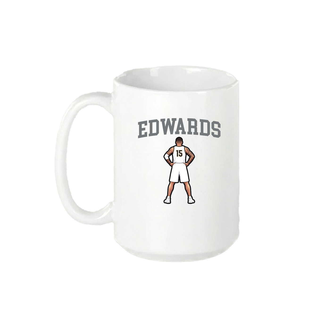 15oz Coffee Mug — Shirsey in White