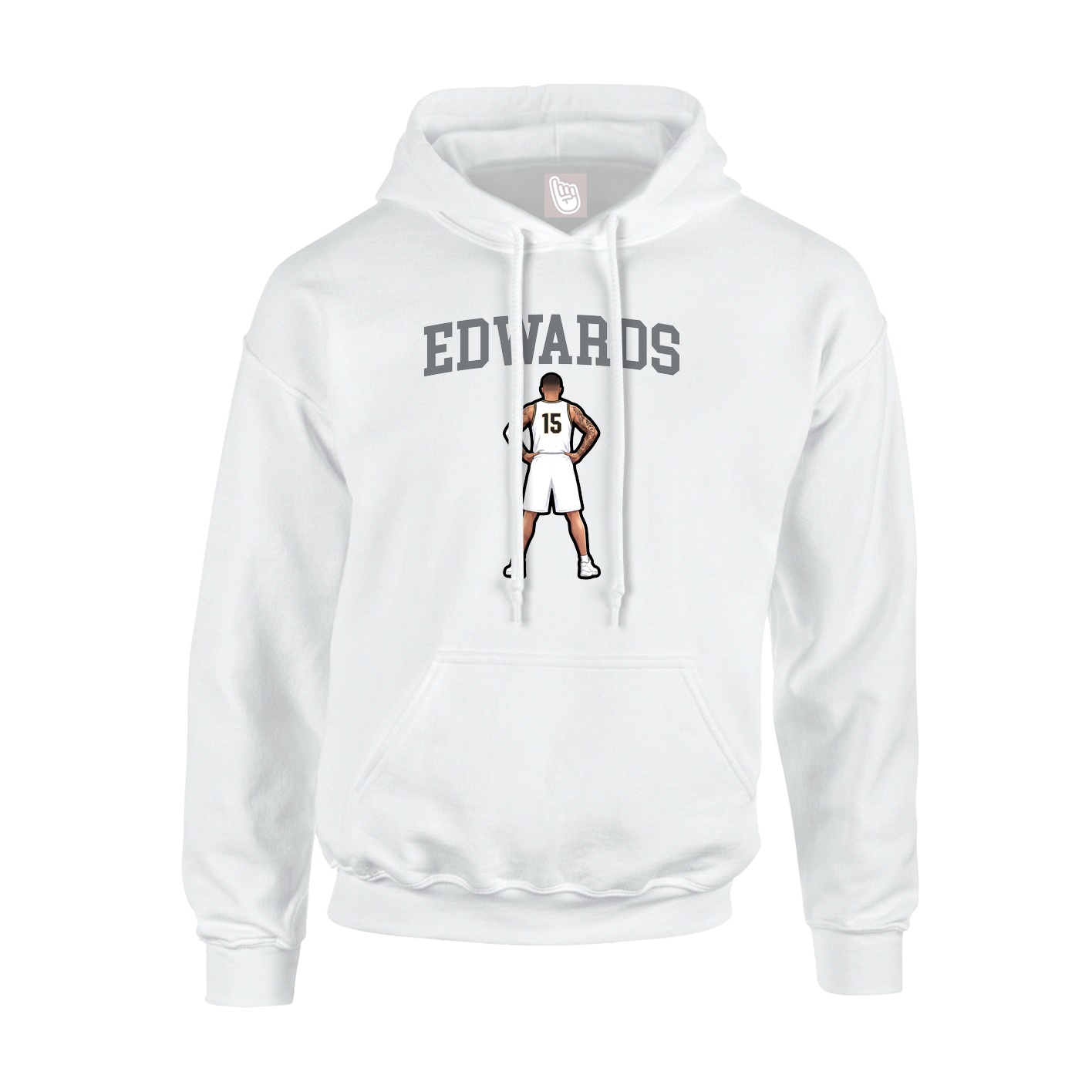 Hoodie — Shirsey in White