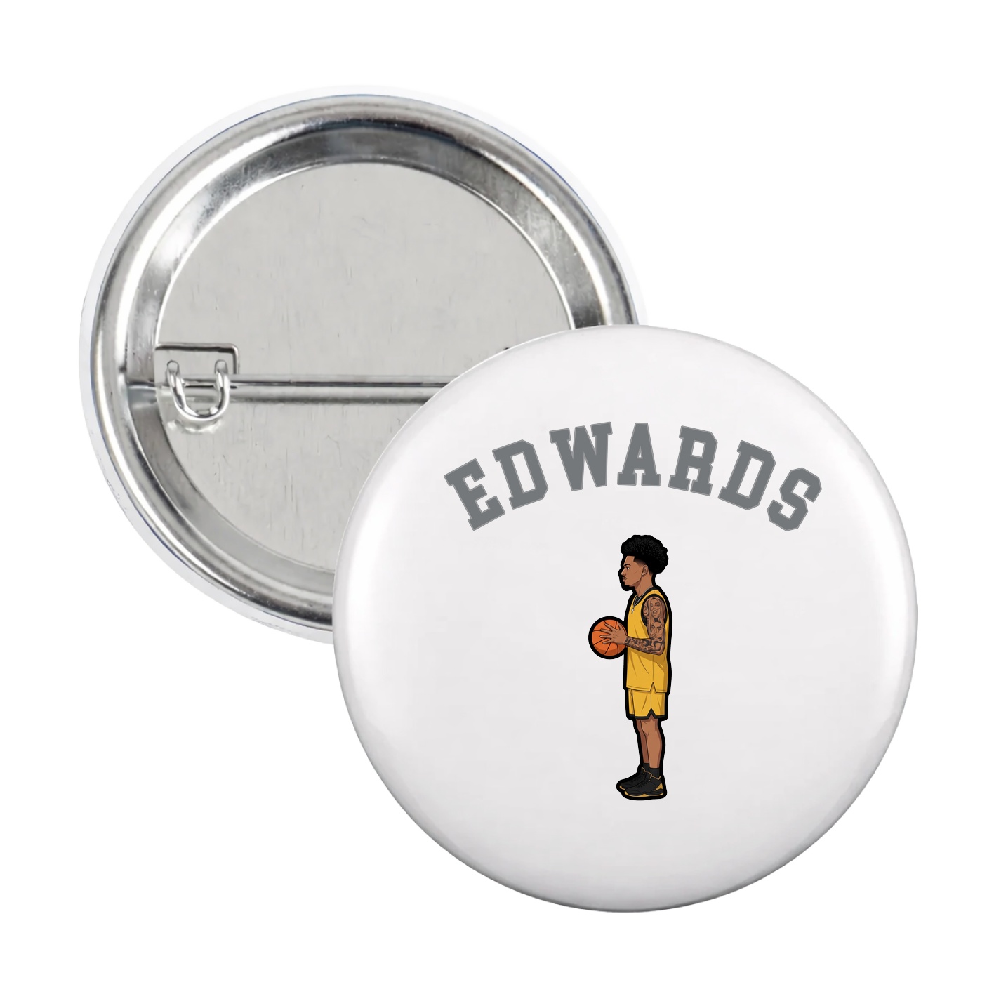 Game Day Button — Shirsey Arch in White