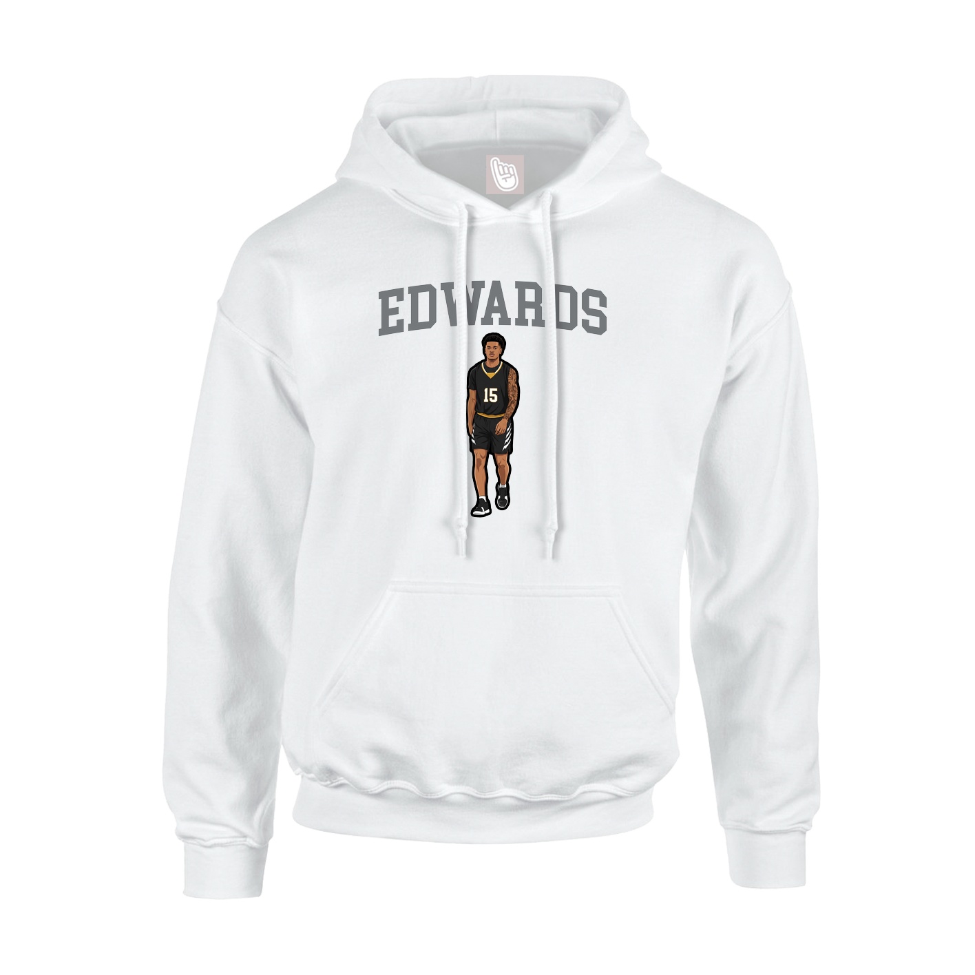 Hoodie — Shirsey in White