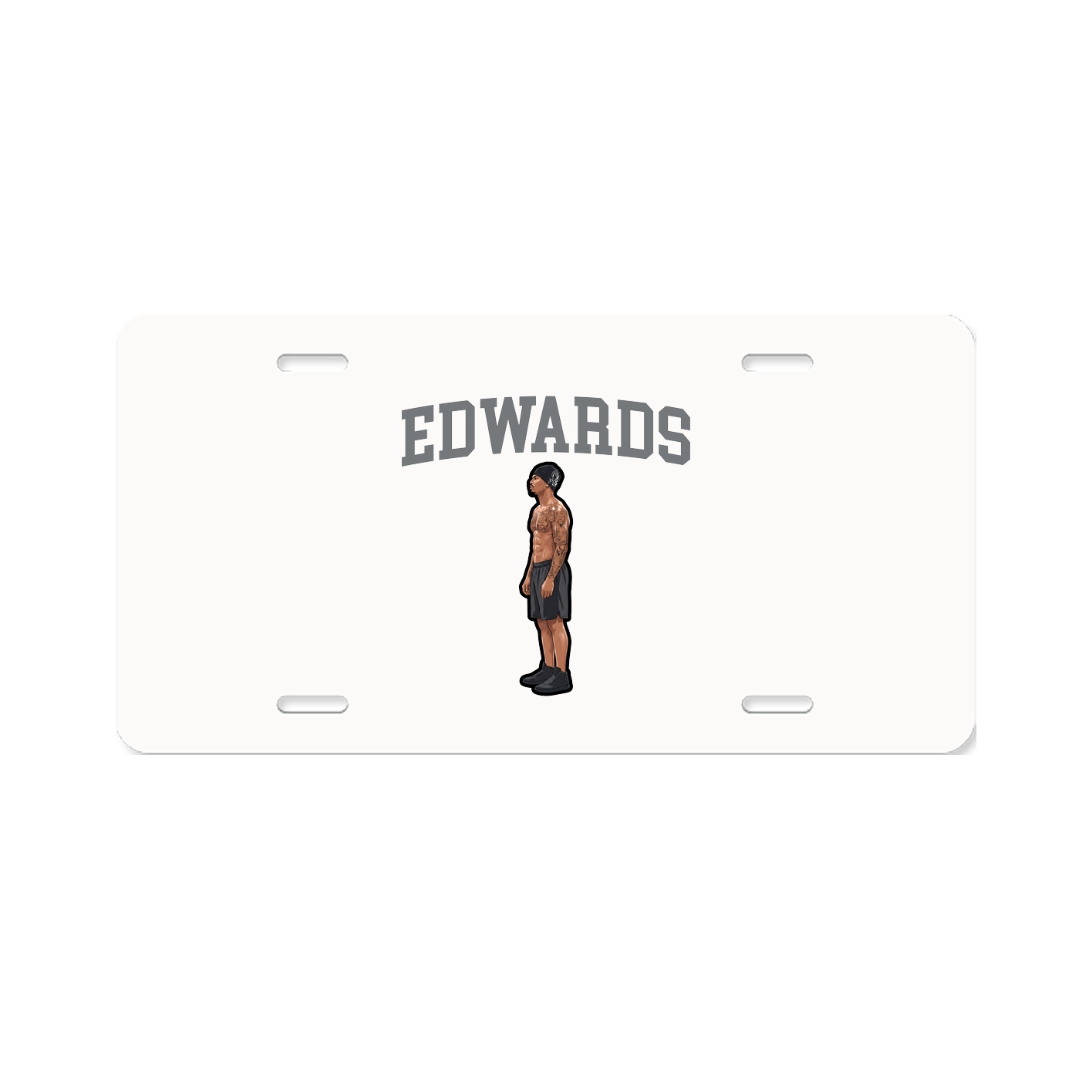 License Plate — Shirsey in Classic
