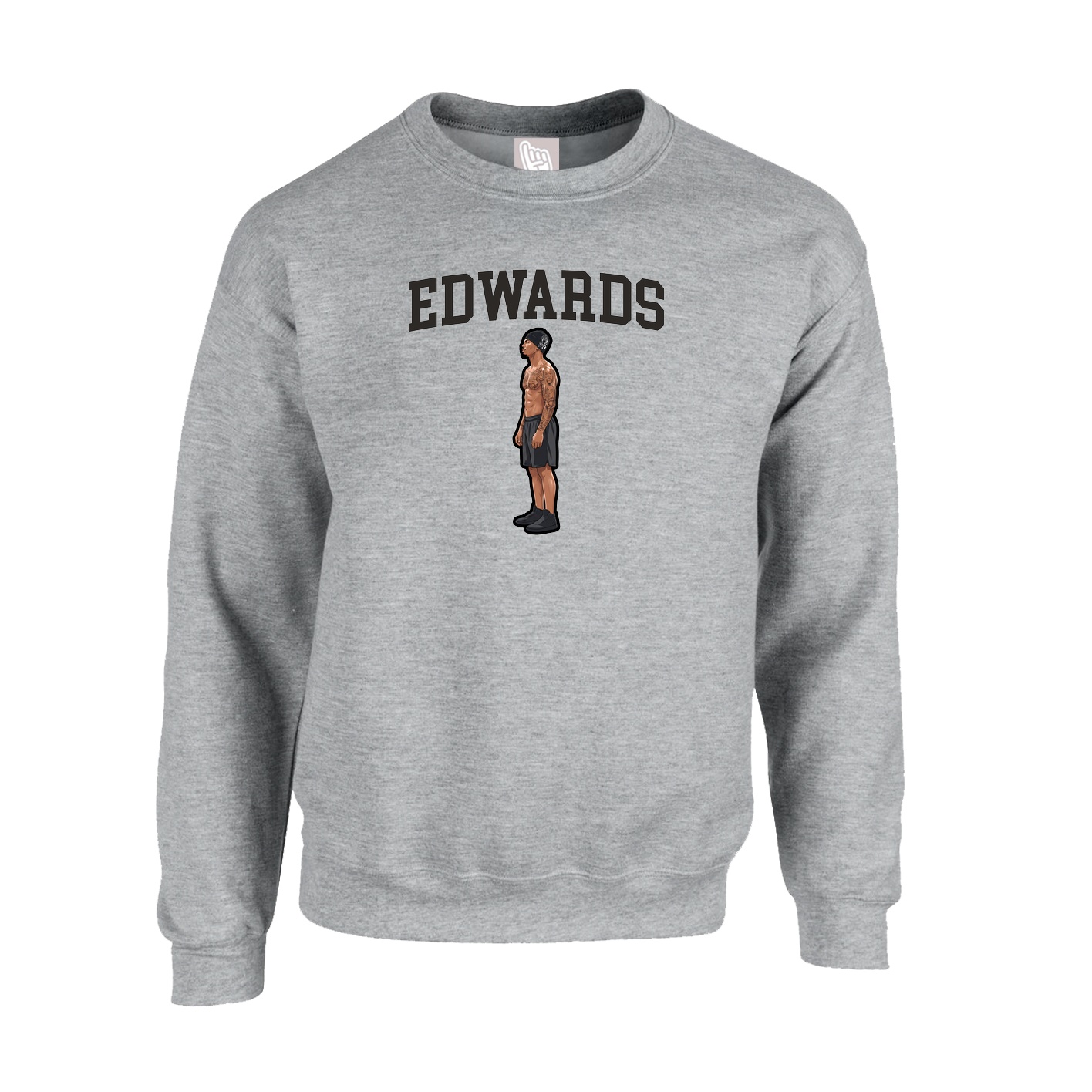 Fleece Crew — Shirsey in Grey