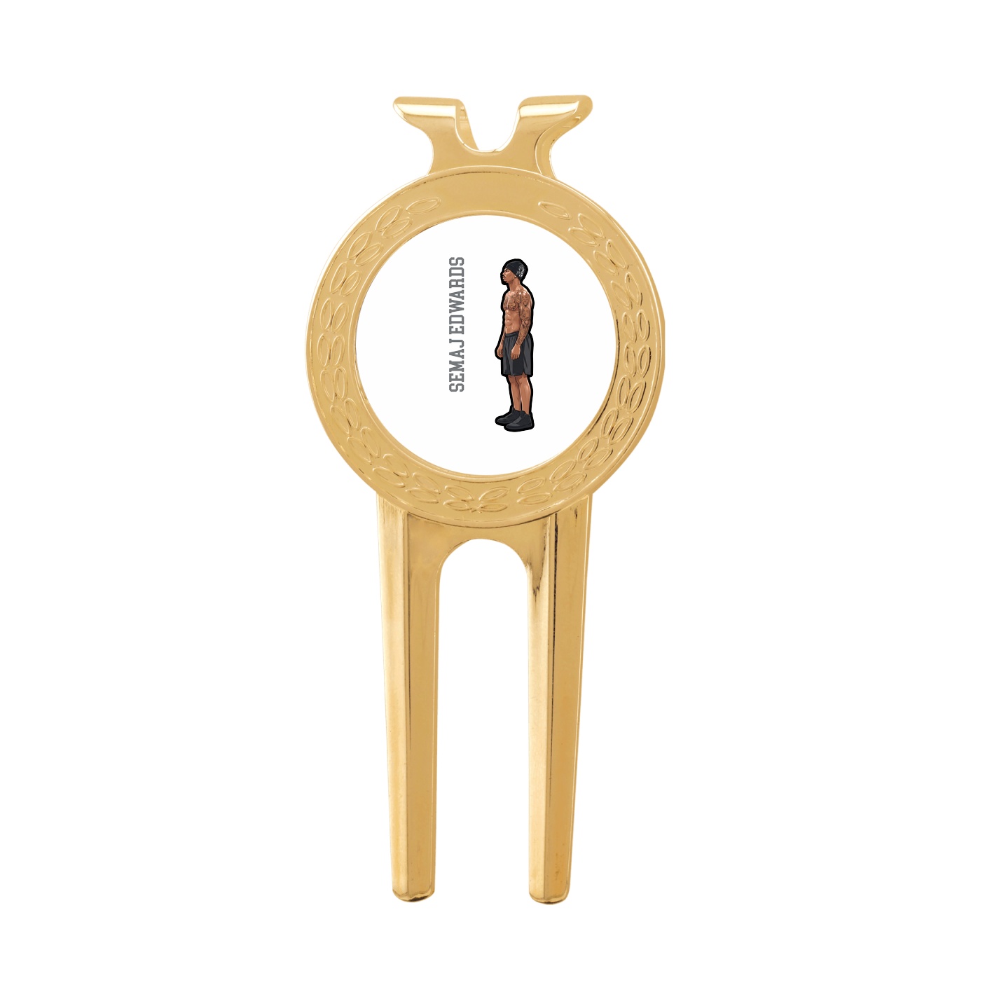 Divot Tool with Ball Marker — Name Vertical in Classic