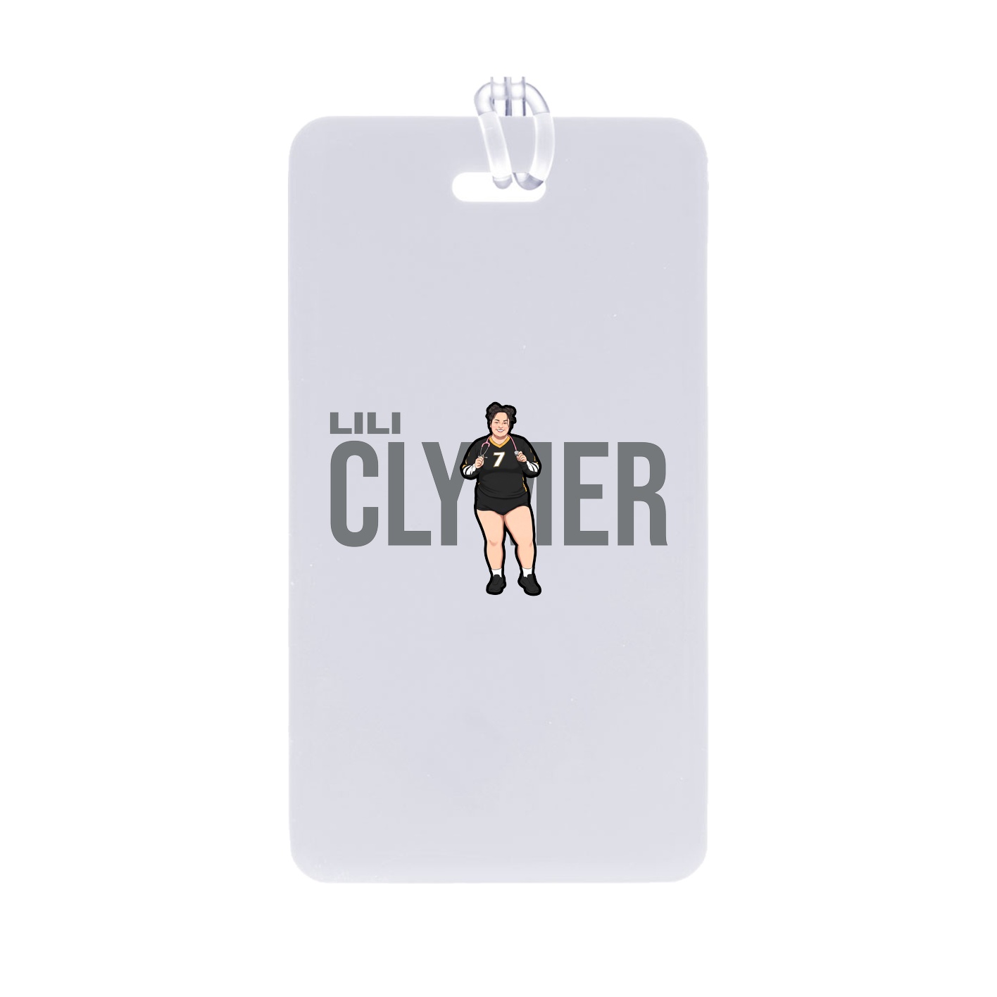 Bag Tag — Player Name in Classic