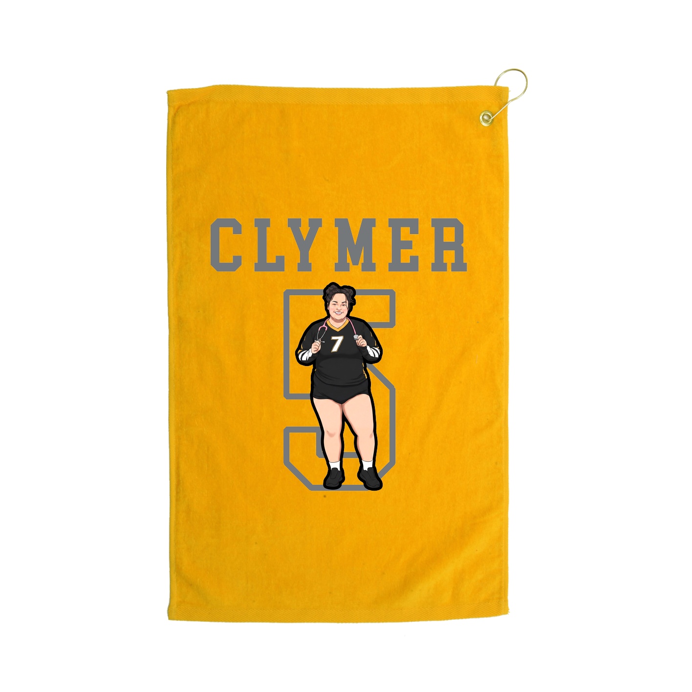 Golf Towel — Shirsey in Gold